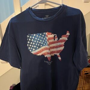 Faded Glory Navy Organic Cotton Shirt